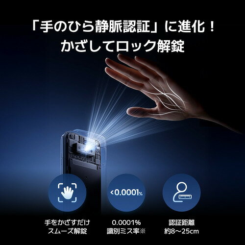SwitchBot W7300502 顔認証パッドPro 3D顔認証システム採用 手をかざすだけで開錠 ...
