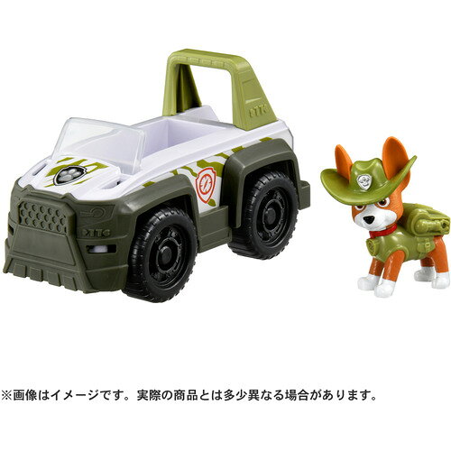 ※画像はイメージです。パッケージデザイン等は予告なしに変更されることがあります。※メーカーの欠品や製造中止により納期遅延、またはお届けできない場合がございます。※商品のパッケージ等につきましては商品本体の保護材のため、凹み、擦り傷や細かい傷等が付いている事があります。通常このような状態は返品・交換の対象外とさせていただいておりますので、何卒ご理解ご了承の程お願い致します。明らかな破損・不良が見られる場合は、良品との交換をさせていただく場合もございます。※発売済みの商品につきましては店舗併売の為、セキュリティタグが付いている場合がございます。※多くのお客様にご購入いただくため、同一住所や同一連絡先等で同じ商品を複数ご購入されたご注文はキャンセルさせて頂く場合がございます。また、弊社にて転売目的と判断させて頂いた場合もご注文をキャンセルさせて頂きます。それらの場合の返金手数料等はお客様負担となります。※掲載の商品が発売日前の場合、商品の発送は発売日以降となります。※商品によっては（ショクガンなど）、BOX販売やセット販売でない限りは複数種類あるうちの1種類をランダムにお届けとなります。なお種類の指定はできません。また、BOX販売やセット販売でない場合でも商品画像を複数種類まとめている場合がございます。内容をお確かめの上、ご注文ください。※ご注文頂くタイミングにより、品切れやメーカー製造中止によって商品のお届けが遅れたり、納品不可の場合がございます。今後の入荷予定を確認し、入荷が困難な場合は、誠に勝手ながらご注文はお取り消しさせて頂きます。※購入特典やキャンペーンについて記載がない商品に関しましては、特典は付属いたしません。また、店頭で行われているキャンペーンにつきましてはネット販売では対象外となる場合がございます。※発売日が異なる商品やお取り寄せ商品を同時にご注文された場合、すべての商品が入荷次第発送となります。※以上、あらかじめご了承の上、ご注文ください。メーカー名：タカラトミー商品名： パウ・パトロール トラッカー ジャングルクルーザー 【商品詳細】●パウ・パトロールのフィギュアとビークルがセットになって登場！ トラッカーのフィギュアとジャングルクルーザーのセットだよ！パウ・パトロールの仲間を集めて遊ぼう！別売りのプレイセットで遊ぶともっと楽しい！対象年齢：3歳以上(C)2026 Spin Master Ltd. PAW PATROL and all related titles logos characters; and SPIN MASTER logo are trademarks of Spin Master Ltd. Used under license. Nickelodeon and all related titles and logos are trademarks of Viacom International Inc.※画像はイメージです。セット内容以外は別売りです。発売日：2026年5月23日