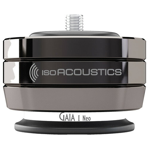 IsoAcoustics ISO-GA1N-4-DC インシュレーター 最大 8.5mmの高さ調整可能 ピボッティングベース搭載 ダーククローム e-wellness-10217041 イーウェルネス楽天市場店 サンプル画像2