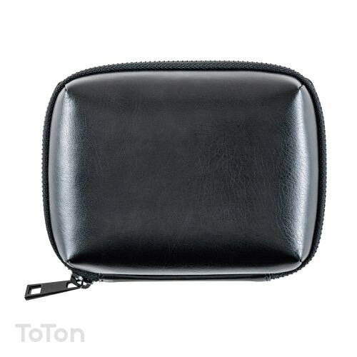 ナカバヤシ SZC-GDP23BK TOTON ガジェットポーチ M 合成皮革使用 ブラック e-wellness-10217328 イーウェルネス楽天市場店 パッケージ画像