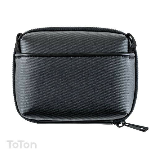 ナカバヤシ SZC-GDP23BK TOTON ガジェットポーチ M 合成皮革使用 ブラック e-wellness-10217328 イーウェルネス楽天市場店 サンプル画像3