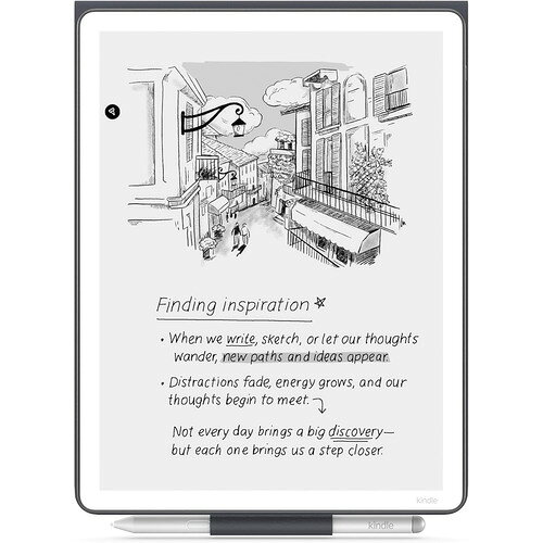 イーウェルネス楽天市場店のAmazon B0FDNNDR4D Amazon純正 折りたたみ 植物性レザーカバー Kindle Scribe 2026年発売シリーズ専用 グラファイト｜アングル2