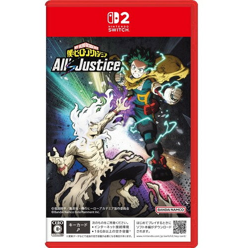 僕のヒーローアカデミア All's Justice 【Switch2】 POT-P-AA9LA