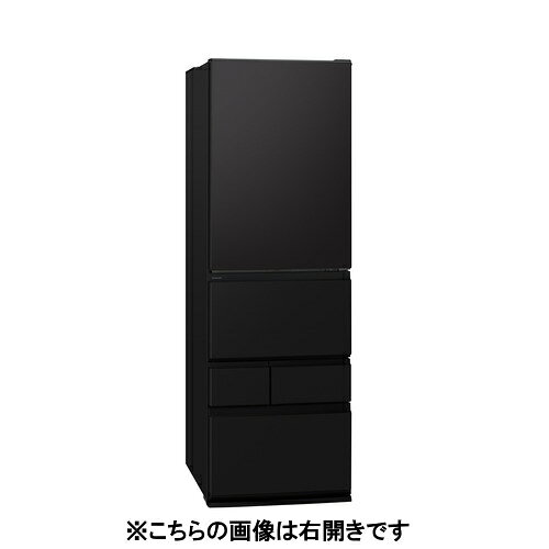 パナソニック 冷蔵庫 468L 左開き 5ドア 60cm 大容量冷凍室 奥まで見えるフルオープン 霜つき抑制冷凍 NR-E47ER4L-K ブラック系発売日：2026年10月下旬発売●野菜はみずみずしさ長持ち、冷凍はたっぷり保存。使いやすさにこだわった一台。●トップユニット方式だから、冷凍食品がたっぷり入る「大容量冷凍室」買い物カゴ、約2個分（★食品収納スペース約66L。容量約33Lのカゴを使用。★）の大容量冷凍室。冷凍食品をたっぷり収納できる。●ケースまるごと引き出せるから奥まで見えて、取り出しやすい「奥まで見えるフルオープン」冷凍室と野菜室は引出しが100%フルオープン（★冷蔵庫本体からのケース引き出し度合い。★）。奥まで見えるから、整理しやすく、取り出しやすい。さらに、冷凍室は深型の上段ケース採用で、食品をタテ置き収納できるから、見つけやすい。●冷凍食品の霜つきを抑えて（★当社調べ。保存状況や食品の種類・状態や量、保存する前の食品の状況によって、効果が異なります。★）（※実験条件：牛ステーキ肉（もも肉）150gをプラスチックパックに入れ、14日間保存。周囲温度25度、扉開閉なし（当社測定）。※）、おいしく保存する「霜つき抑制冷凍」温度変化から食品を守り、霜つきを抑えて（★当社調べ。保存状況や食品の種類・状態や量、保存する前の食品の状況によって、効果が異なります。★）（※実験条件：牛ステーキ肉（もも肉）150gをプラスチックパックに入れ、14日間保存。周囲温度25度、扉開閉なし（当社測定）。※）、おいしく保存。14日後の霜つき量を約27％抑制できる（※実験条件：牛ステーキ肉（もも肉）150gをプラスチックパックに入れ、14日間保存。周囲温度25度、扉開閉なし（当社測定）。試験結果：霜つき抑制運転なし 2025年商品 NR-F60WX2 冷凍室下段、霜つき抑制運転あり NR-E47BR3 冷凍室下段（本製品と同等性能）で保存の比較。霜量 NR-F60WX2：2.37g、NR-E47BR3：1.62g。※）。&nbsp;【仕様】本体寸法（幅×奥行×高さ）：600×699×1850mm（据付必要奥行寸法699mm）本体質量：87kg定格内容積（※新JIS測定・計算方式　（JIS C 9801-3: 2015）　に基づく表示※）：468L各室容量（※新JIS測定・計算方式　（JIS C 9801-3: 2015）　に基づく表示※）（※＜＞内の数字は食品収納スペースの目安※）：冷蔵室　定格内容積238L＜192L＞うち、チルドルーム＜18L＞、製氷室　17L＜4L＞、上段冷凍室　25L＜12L＞、冷凍室　93L＜66L＞、野菜室　95L＜67L＞年間消費電力量（※新JIS測定・計算方式　（JIS C 9801-3: 2015）　に基づく表示※）：257kWh/年（50Hz、60Hz）定格消費電力：電動機100W、電熱装置113W省エネ基準達成率（※新：2021年度達成基準に基づく達成率※）：1.05冷蔵室：・全棚ガラストレイ　・差替え棚（2段目）　・わけられるん棚（3段目）　・うるおい冷却　・チルドルーム　・天面照明　・コントロールパネル：庫内　・ドア開放アラーム大きめ　・卵トレイ　卵収納量15個　・ボトル棚収納数　ペットボトル1.5L×4本or2L×3本野菜室：・野菜室が真ん中タイプ　・奥まで見えるフルオープン（ベアリング式高耐荷重レール）　・Wシャキシャキ野菜室プラス　・2Lペットボトル収納量　3本冷凍室：・奥まで見えるフルオープン（ベアリング式高耐荷重レール）　・霜つき抑制冷凍（運転制御）　・冷凍負荷温度（食品温度）-18度以下　・冷凍食品保存期間の目安：約3ヶ月製氷室：・自動製氷　・速氷機能　・まるごと洗える製氷皿　・給水経路　抗菌処理　　・貯氷量　120個新鮮凍結ルーム：・アルミプレート（1枚）ドア面材：フラットスチールドアその他の特長：・トップユニット方式　・奥まで見えるフルオープン（冷凍室のみ）　・ローウエストライン　・AIエコナビ（かしこく）　・Wクリーンフィルター