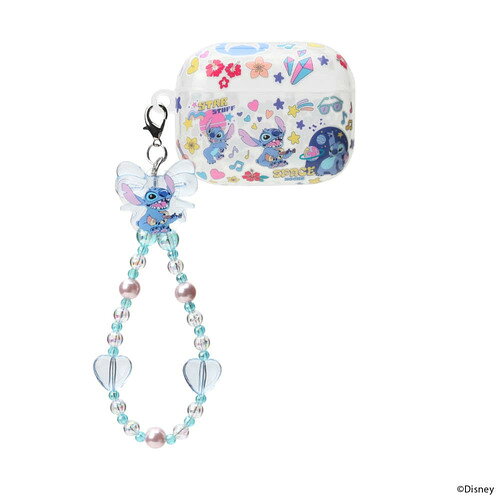 PGA PG-DAPP3TP03STI AirPods Pro3用 ソフトケース TPU素材使用 ワイヤレス充電対応 スティッチ発売日：2026年9月18日●Air pods pro3用ケースしなやかで衝撃に強いTPU素材を使用しているソフトケースです。●ワイヤレス充電可能装着したままワイヤレス充電・ケーブルでの充電が可能です。●便利な付属品本体デザインに合わせたチャーム・ビーズストラップ付き。&nbsp;【仕様】本体サイズ：W76×H51×D25mmパッケージサイズ：W105×H135×D30mm