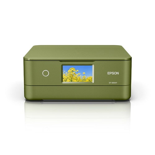 EPSON EP-889AP A4カラーインクジェット複合機 前面2段給紙採用 スマホから印刷 無線LAN対応 4.3型タッチパネル液晶 グリーン発売日：2026年10月29日●スタイリッシュ＆コンパクト。写真も文書もキレイ。エプソンのカラリオシリーズ。カラーバリエーションは3種類をご用意。使うときのこともトコトン考えた前面2段給紙を採用。よく使う用紙を2種類セット可能で、棚にもスッキリ置いたまま使えます。●スマホからの印刷もカンタン！スマホとの接続がカンタン！スマホを本体に近づけて機種名を選択するだけで接続が完了（Bluetooth LEを使ってWi-Fi Direct接続）、さらに、QRコード接続にも対応。●エプソンなら購入後も安心。カラリオスマイルPlus 5年引取修理サポートサービス、もしくは月額版カラリオスマイルPlus 月間引取修理サポートサービスを本体の保証期間内にご購入いただくことで、ご利用いただけます。&nbsp;【仕様】最高解像度：5、760×1、440dpiインク：染料6色独立型液晶モニター：4.3型ワイドタッチパネルインターフェイス：Hi-Speed USB×2（パソコン用、外部記憶装置用）、IEEE802.11a/b/g/ac（Wi-Fi 5）/k/v/r無線LAN：〇有線LAN：ーWi-Fi Direct：〇L版印刷スピード：約13秒L判写真インク・用紙合計コスト（税込）：約26.2円（カニ増量使用時）A4カラー印刷スピード：9.0ipmA4カラーインクコスト（税込）：約14.8円（カニ増量使用時）ディスクレーベルプリント：オプション自動両面：〇給紙方法：前面2段カセット、背面給紙（手差し1枚）給紙枚数（普通紙）：A4：最大101枚外形寸法（幅×奥行×高さ）※収納時：349×340×142（mm）質量＊本体のみ：約6.6kgメーカー保証：持込修理本体1年間