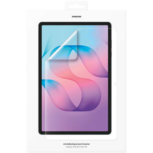 SAMSUNG EF-UX840CTEGJP Anti-Reflecting Screen Protector Galaxy Tab S12+ 専用 Clear発売日：2026年10月7日●商品概要傷に強く透明度が高いPET素材の保護フィルムです。高いタッチ感度を実現するために特別に作られた保護フィルムは、細かいタッチも正確に認識します。&nbsp;【仕様】サイズ/重量：横285.6mm×高さ201.8mm×0.3mm /重さ20g