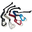 コイルリーシュ カラビナタイプ 流れどめ リーシュコード ROUZE ラウズ COIL LEASH RZA301 【 4点までメール便配送可能 】