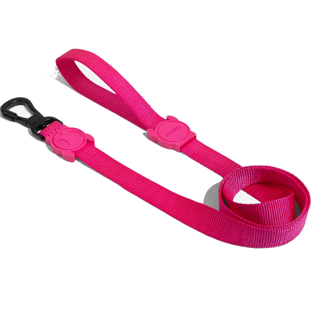 楽天ウエストコースト アウトドアShopジードッグzee.dog LEASH/リード PINK LED（ピンクLED） サイズL （大型犬用） 390027 【ポイント10倍】【5月末まで】