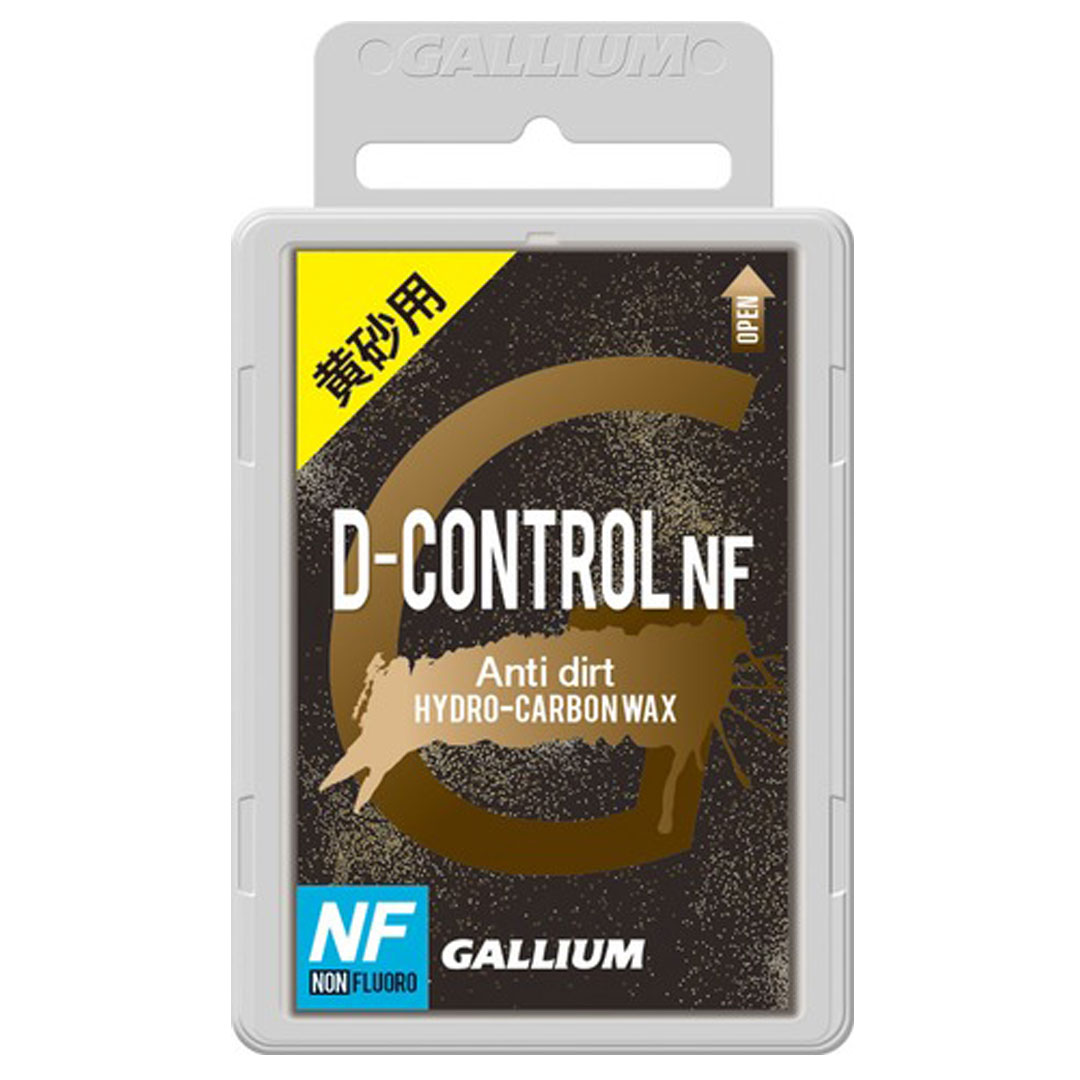 【黄砂用D-CONTROL NF(100g)】 黄砂の混じった雪、春先の汚れたザラメ雪に最適！　 特殊配合により持続性抜群です。 黄砂の混じったザラメ雪専用に、WAXの成分が 配合され、汚れを寄せ付きにくく、高い滑走性が 長時間持続します。 容量：100g メーカー希望小売価格はメーカーカタログに基づいて掲載しています