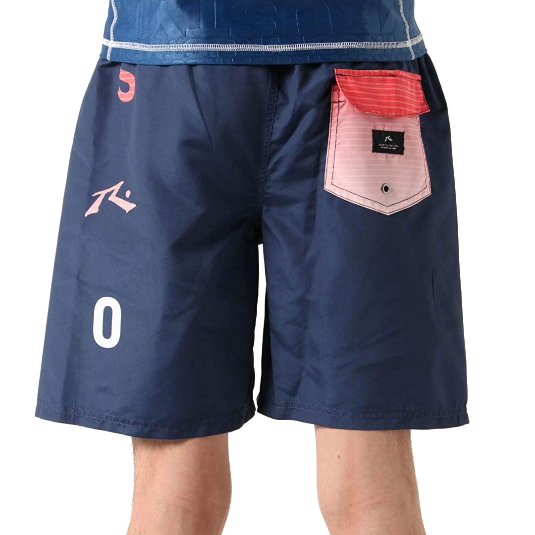 RUSTY ラスティ 910-402 メンズサーフパンツ(インナーあり) 水着 海パン　910402