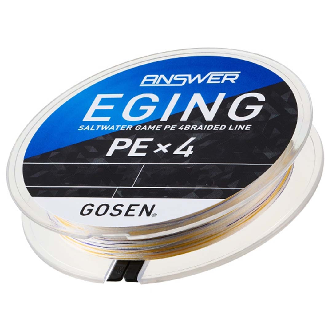 ゴーセンGOSEN　アンサーエギング　ANSWER　EGING　PE×4　0.5号013111　150m　PEライン　道糸　