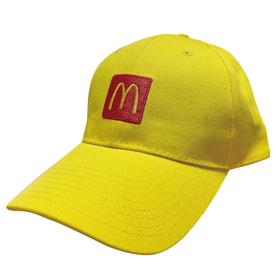 スーパーセール10％OFF　MC / CAP YELLOW　マクドナルド　キャップ 帽子　アメリカン雑貨　Official McDonald's Goods　 UNITE ENTERPRISEのサムネイル