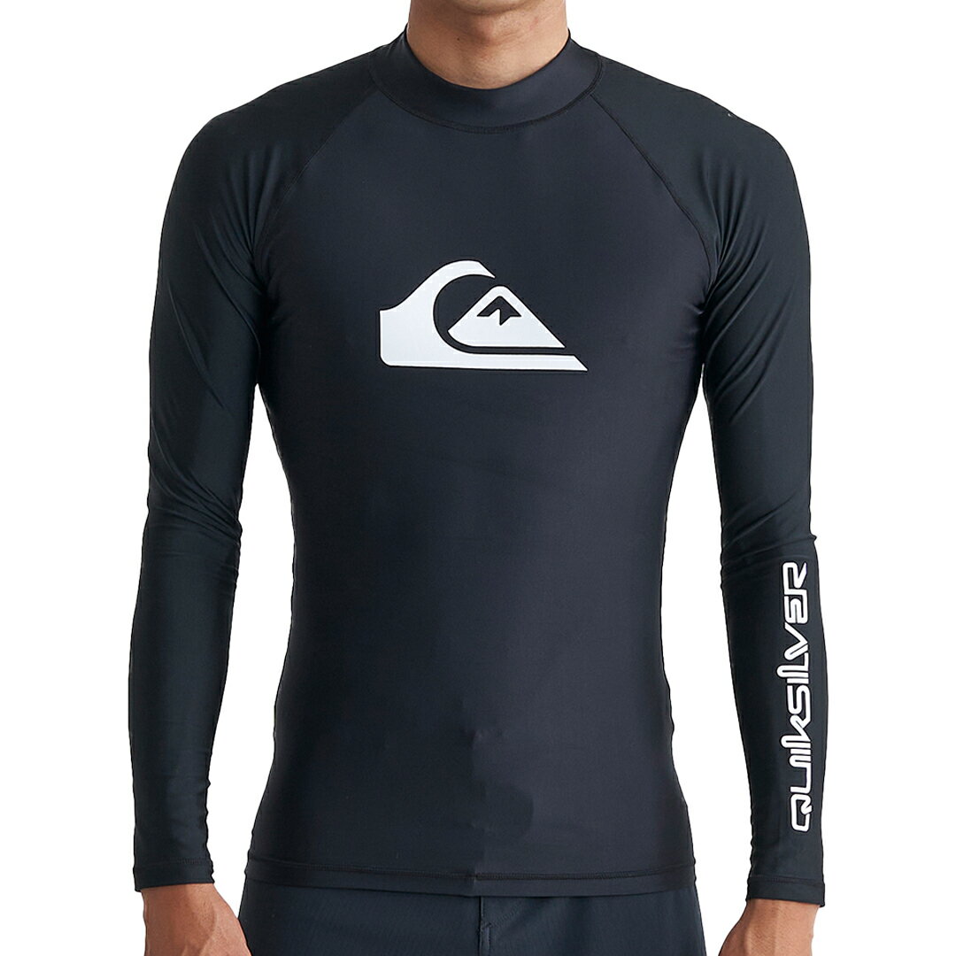 Fashion THE SALE　QUIKSILVER クイックシルバー　ALL TIME LR　QLY241021　メンズラッシュガード長袖