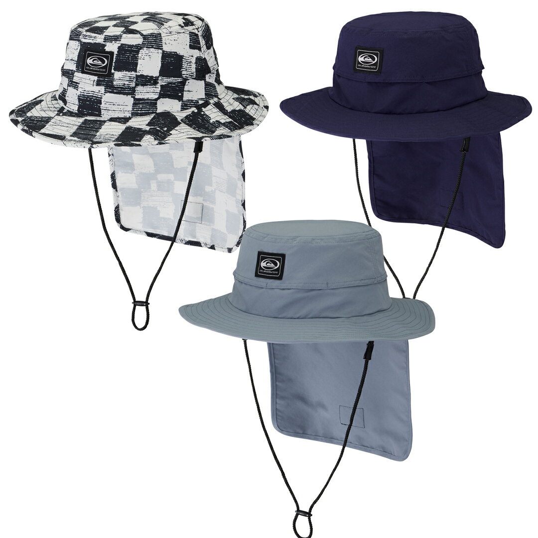 QUIKSILVER クイックシルバー　UV WATER BEACH HAT SATURN　QSA241715　ビーチハット ウォーターハット