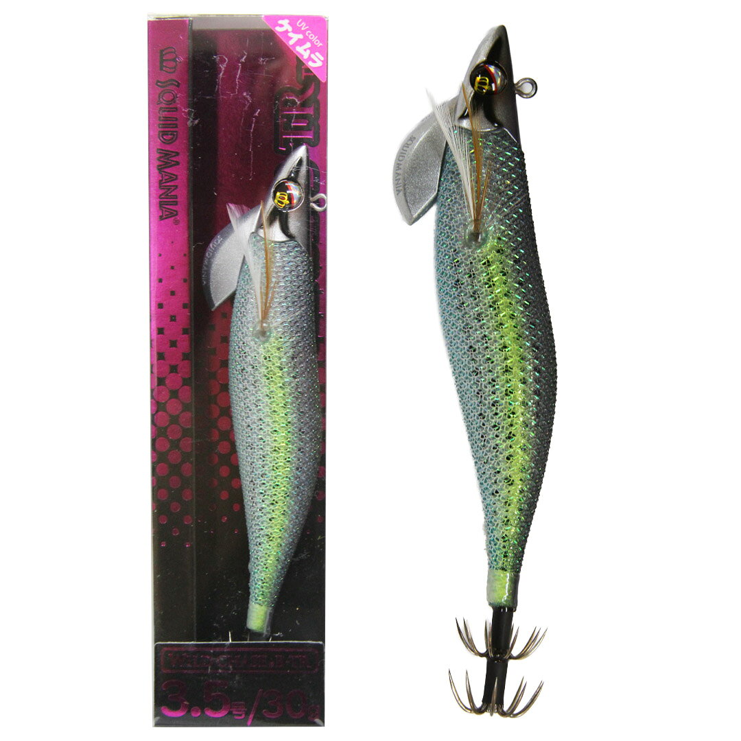 SQUID MANIA スクイッドマニア WILD CHASE/B-TR ワイルドチェイス/B-TR 3.5号　カラー/BT07_それいけコノシロ(UV)　エギ ボートエギング専用　ティップラン　【ポイント5倍】【3月末まで】(4.0)