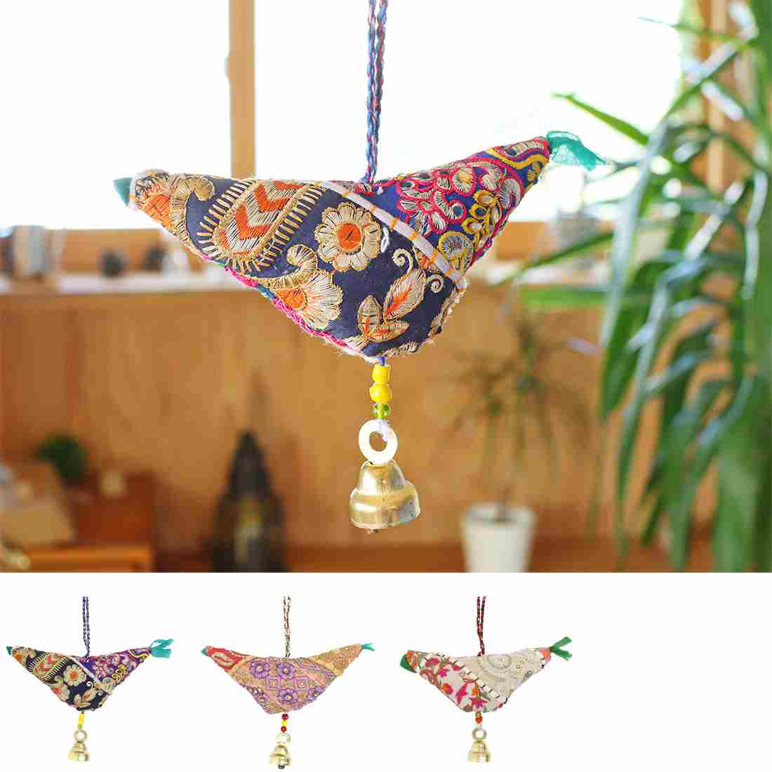 TMC　カンバディアパッチ オーナメント バード　13124-820　手作り飾り　【ポイント5倍】【7月末まで】