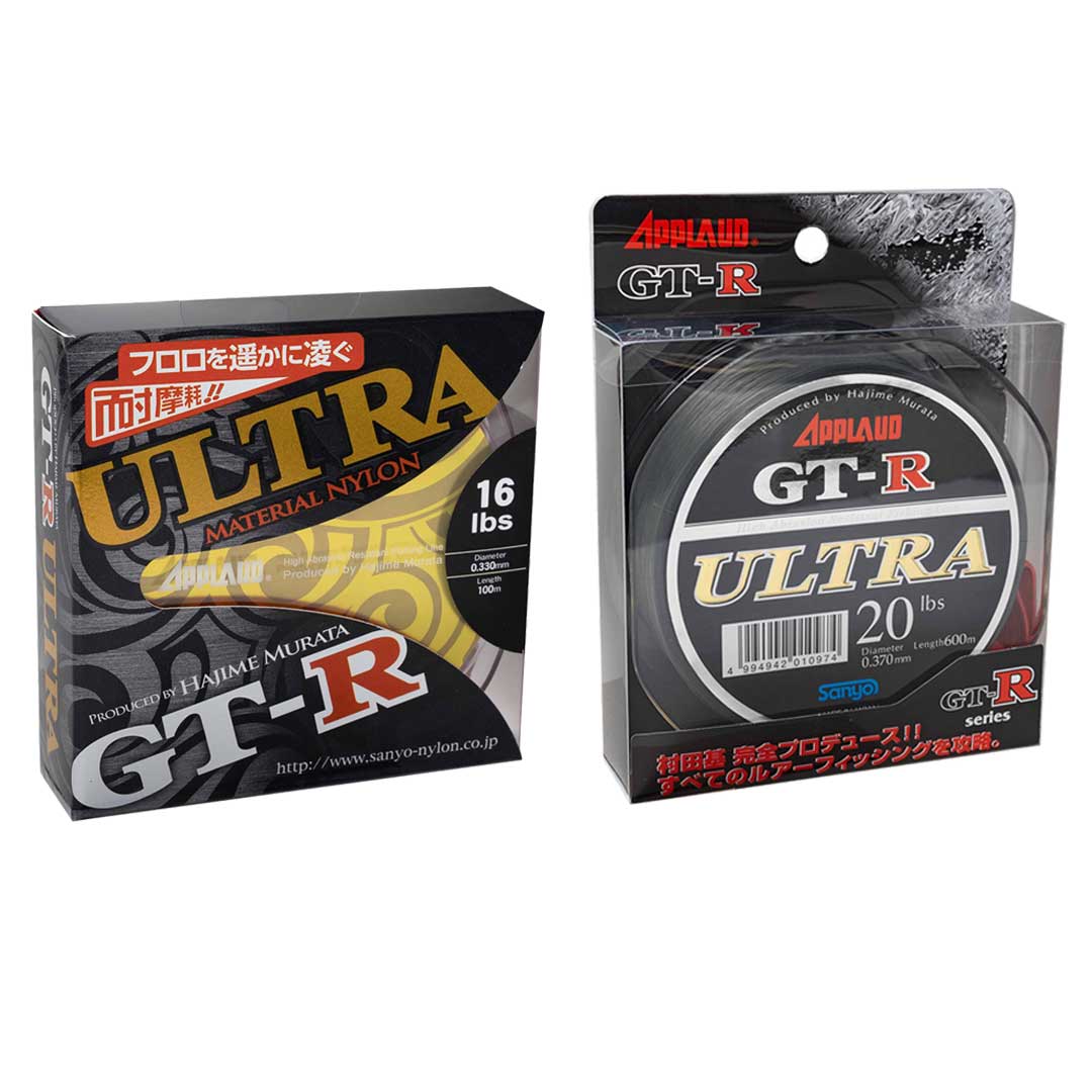 サンヨーナイロン SANYO NYLON APPLAUD GT-R ULTRA 600m 16lb/20lb ダークグリーン ナイロン 釣り糸