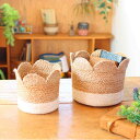 TMC バスケット スカラップ ホワイト 2SET ジュート 13625-820-412 4589450038222 【ポイント5倍】【7月末まで】