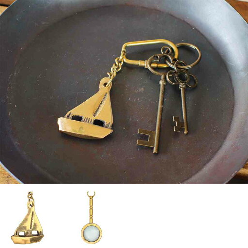 TMC インドブラス キーリング 34524-008 ヨット/ルーペ キーホルダー 【ポイント5倍】【7月末まで】 TMC インドブラス キーリング 34524-008 ヨット/ルーペ キーホルダー 【ポイント5倍】【7月末まで】