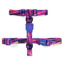 zee.dog ジードッグ H-HARNESS/Hハーネス ERROR#500(エラー#500) サイズL (大型犬用) 999824 GLITCH COLLECTION グリッチコレクション【ポイント5倍】【7月末まで】