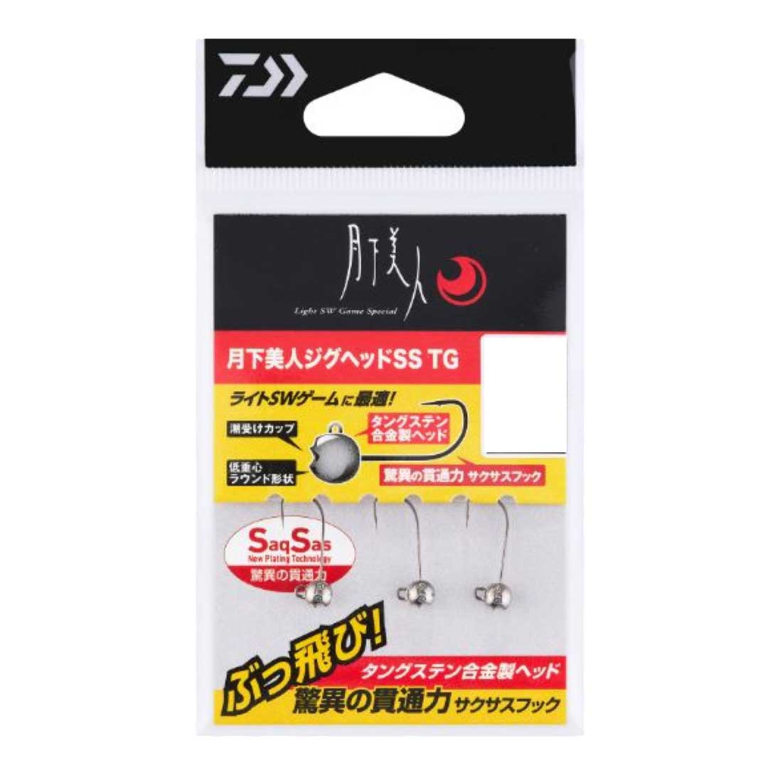 ダイワ DAIWA 月下美人ジグヘッドSS TG 1.25g #6/#8/#10 ジグヘッド 釣り仕掛け