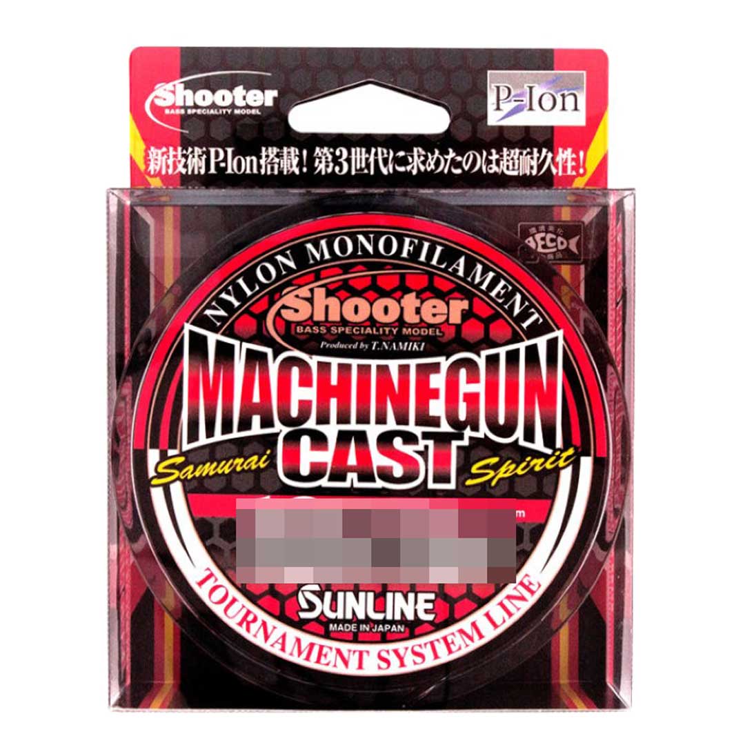 サンライン SUNLINE シューター マシンガンキャスト 100m 22LB/25LB/30LB ブラウン ナイロン 釣り糸