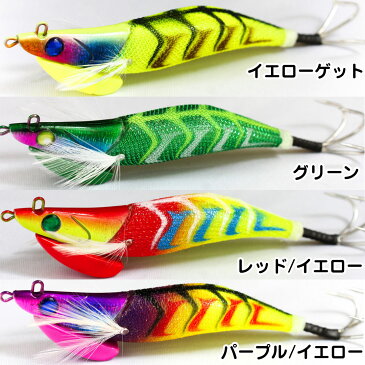 7色セット タコエギ マルシン レッツライド タコ釣り たこ 蛸 1セットのみメール便配送可能 【 メール便 対応 】