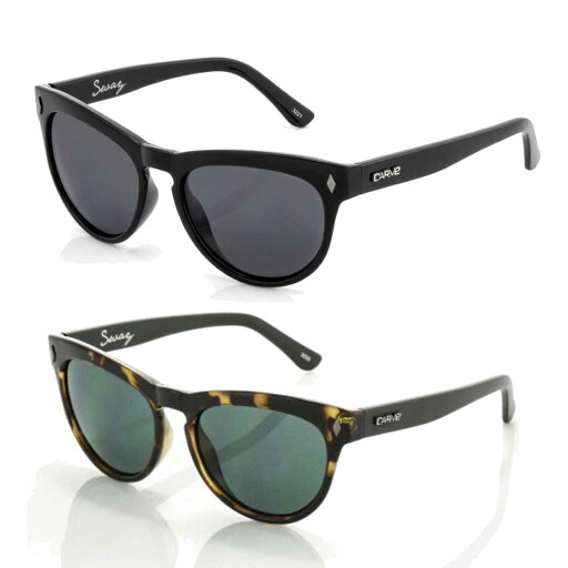 カーブ サングラス CARVE SUNGLASSSWAY(GLS_BLK_GRY・TORT)サングラス カーブ サングラス CARVE SUNGLASSSWAY(GLS_BLK_GRY・TORT)サングラス