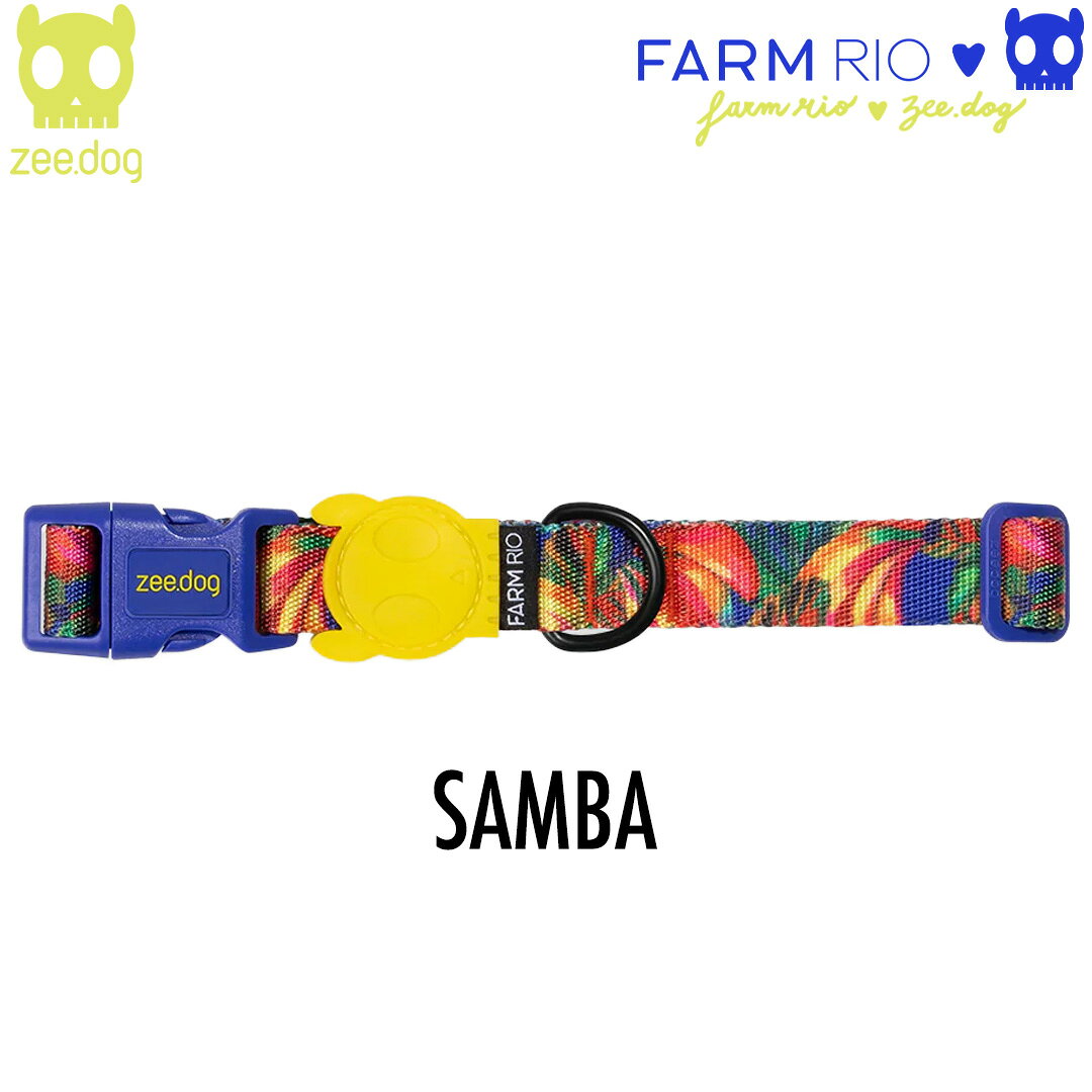 zee.dog ジードッグ COLLARS/首輪 SAMBA(サンバ) サイズM (中型犬用) 760031　 FARM RIO COLLECTION ファームリオコレクション 3