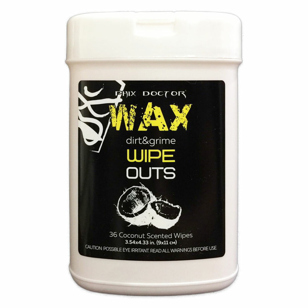 PHIX DOCTOR WAX WIPEOUTS 36 SHEETS ワックスリムーバーシート　4779043580218