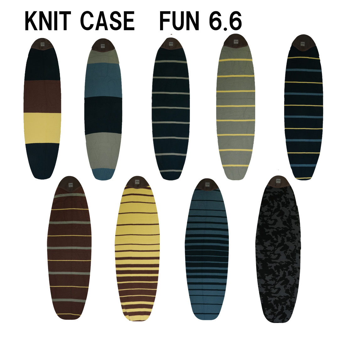 TLS　KNIT CASE ｜6.6FUN　ニットケース　ファンサーフボード　