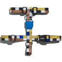 犬　散歩　ハーネス　ジードッグzee.dog H-HARNESS/Hハーネス BLOCKS(ブロックス) サイズM (中型犬用) 395349 1点のみメール便配送可能 