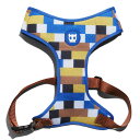 犬　散歩　ハーネス　ジードッグzee.dog MESH HARNESS/メッシュハーネス BLOCKS(ブロックス) サイズM (中型犬用) 395369 1点のみメール便配送可能 【ポイント10倍】【5月末まで】