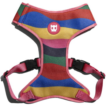 ジードッグzee.dog ADJUSTABLE MESH HARNESSES/アジャスタブル メッシュ ハーネス CHROMA(クロマ) サイズL (大型犬用) 395615 1点のみメール便配送可能 犬　散歩　ハーネス　【ポイント10倍】【9月末まで】