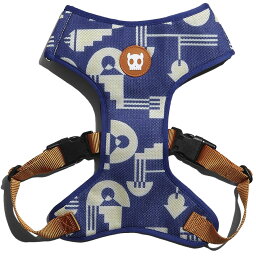 ジードッグzee.dog ADJUSTABLE MESH HARNESSES/アジャスタブル メッシュ ハーネス MAZE(メイズ) サイズL (大型犬用) 395607 1点のみメール便配送可能 犬　散歩　ハーネス　【ポイント10倍】【3月末まで】