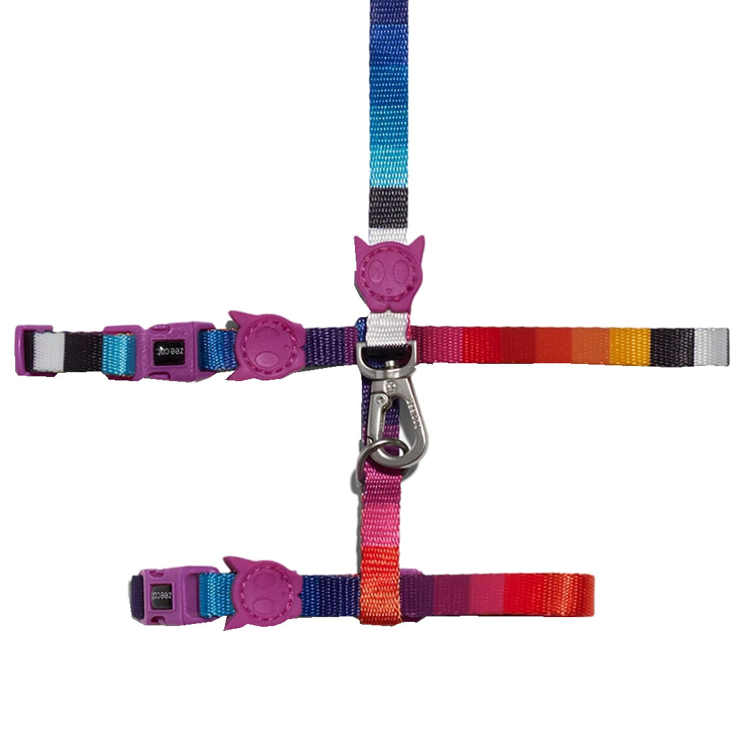 zee.cat ��������å� HARNESS��LEASH SET/�ϡ��ͥ��ܥ꡼�ɥ��å� PRISMA(�ץꥺ��) 702397 ǭ�� �ڥݥ����5�ܡۡ�3�����ޤǡ�