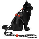 zee.cat ジーキャット HARNESS＋LEASH SET/ハーネス＋リードセット SKULL(スカル) 2287 猫用 【ポイント10倍】【1月末まで】