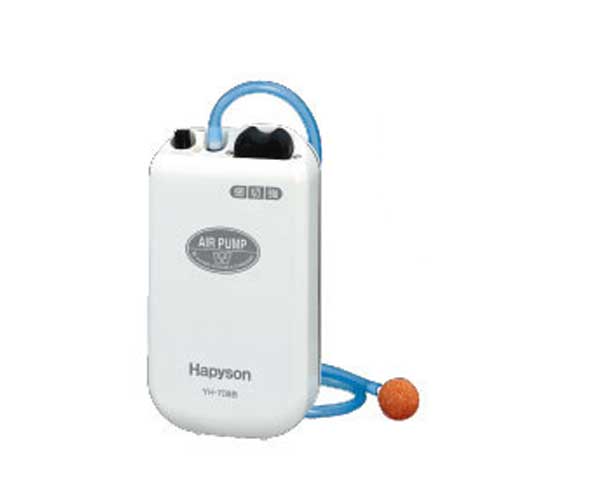 ハピソン HAPYSON 乾電池式エアーポンプ YH-708B 【 あす楽 】ブクブク エアー調整可能