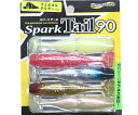 アクア ウェーブ AQUA WAVE SPARK TAIL90 アソート Aセット ソフトルアー90mm 5本入りお買い得セット太刀魚・タチウオ・ワインド