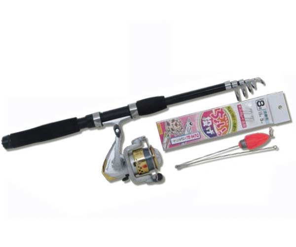 プロトラスト PRO TRUST ファミリーちょい投げパックSET DX 180cm 062153 【 送料無料 ( 北海道 ・ 沖縄除く ) 】テトラ釣り 竿・リール SET メバル カサゴ ガシラ