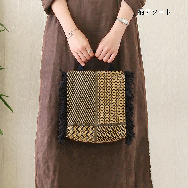 TMC スクエアトート アフリカンモチーフ 【ポイント5倍】【11月末まで】