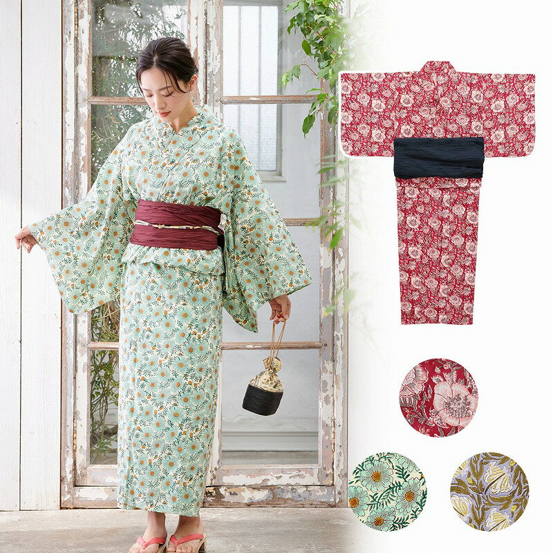 TMC 【Shanti Shanti】ユカタセット ディンティブロック 浴衣 【ポイント5倍】【1月末まで】