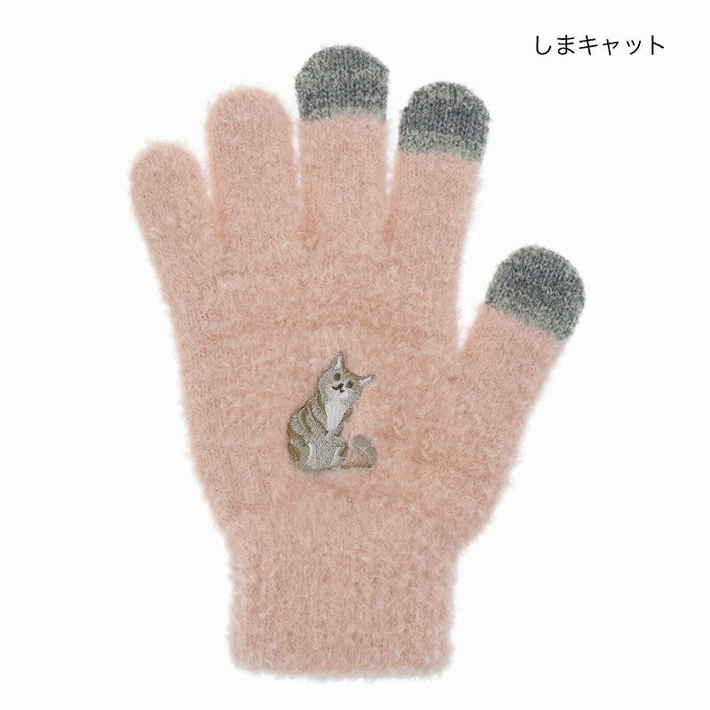 TMC スマホ手袋 おすわりネコ　【ポイント5倍】【7月末まで】