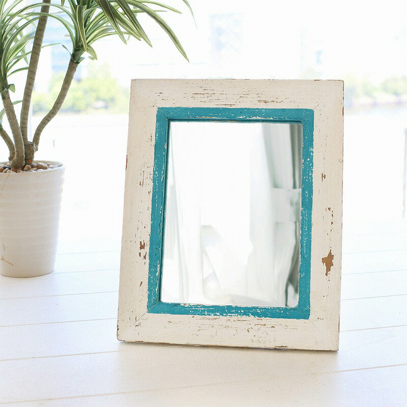 TMC アンティーク風バイカラー ミラー（M）　【ポイント5倍】【11月末まで】