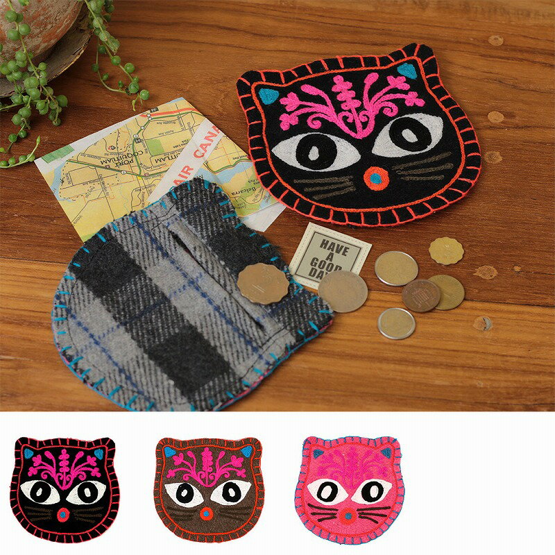 TMC ツイードパース ネコ　【ポイント5倍】【11月末まで】