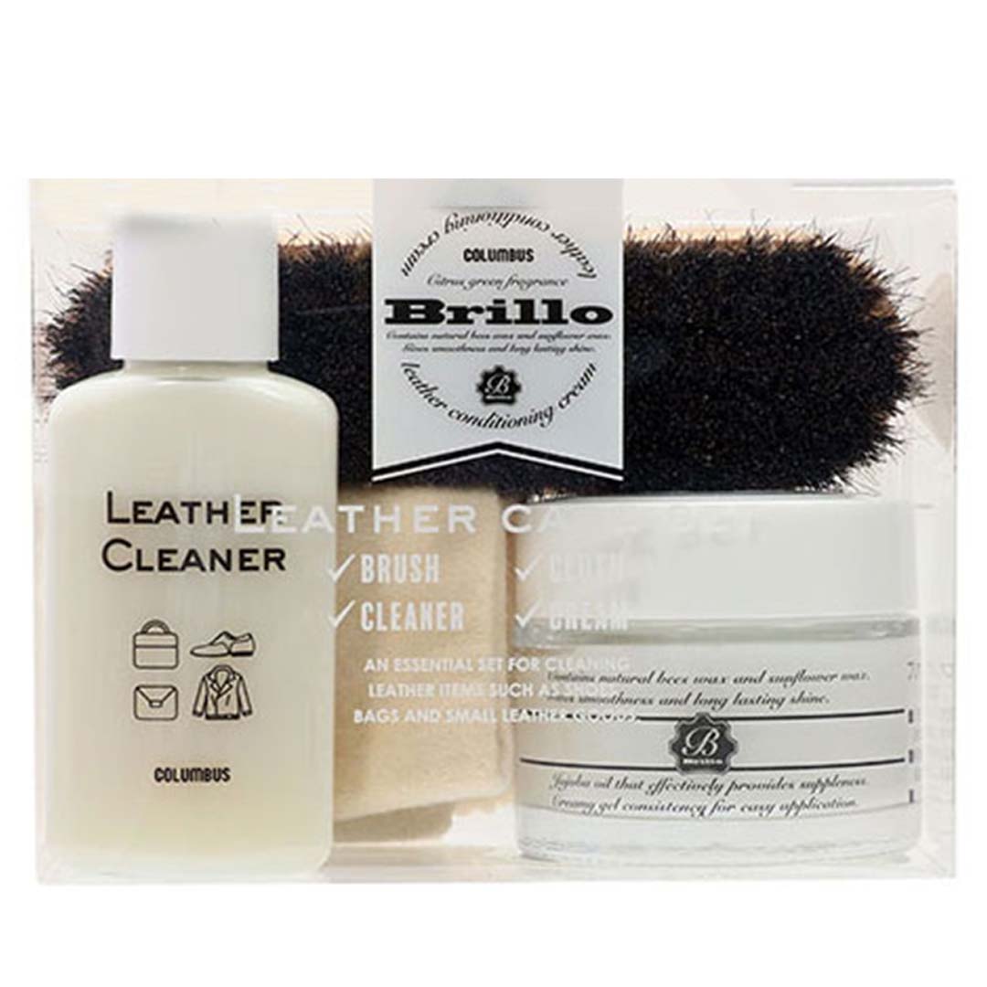 コロンブス COLUMBUS ブリオレザーケアセット スターターセット ギフト プレゼント 革 レザー お手入れ..