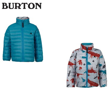 バートン BURTON17/18”#17147101Minishred Flex Puffy Jacket キッズスノーボードジャケット【 あす楽 】冬を2倍楽しむためのリバーシブルパフィージャケット正規品