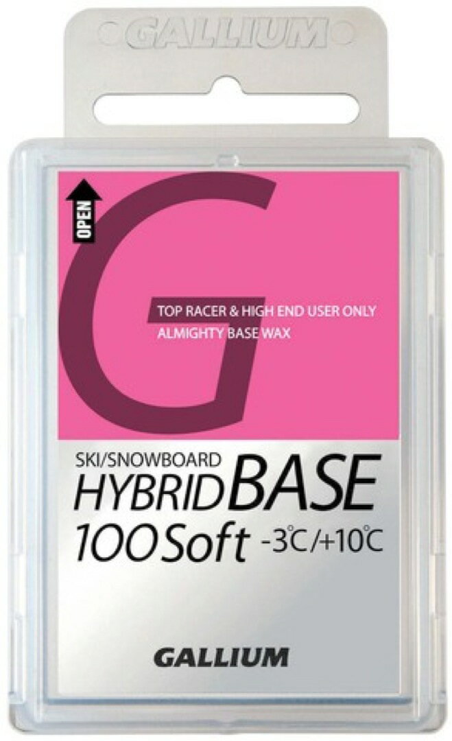 ガリウム GALLIUM HYBRID BASE 100 Soft ( 100g ) SW2177 水分の多い雪質対応 ベースワックス