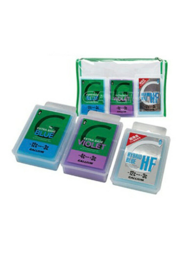 楽天ウエストコースト アウトドアShopガリウム GALLIUM HF BLUE WAX Set SW2190 お得なセット！
